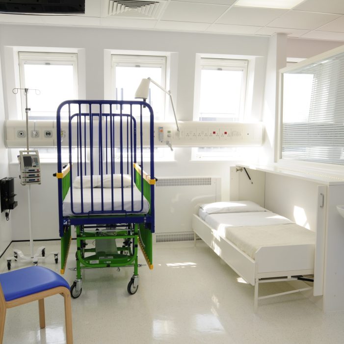 Opened Out. Top Flap Down